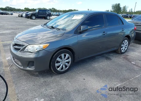 2012 Toyota Corolla Le из США, поврежденный, VIN 5YFBU4EE2CP063801